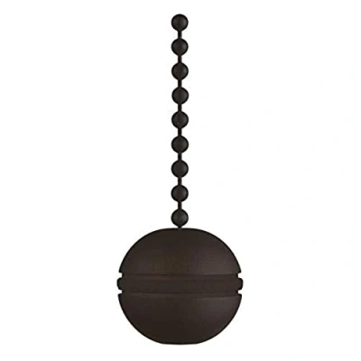 Image of 77096 Oil Rubbed Bronze Finish, Beaded Ball Pull Chain