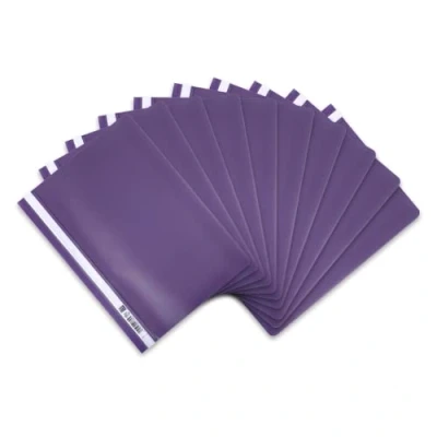 Image of Elba 100742 File Folder A4 Pack of 10 Made from Plastic Modern 31 x 22,8 0,3 cm Purple