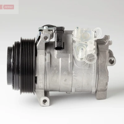 Image of 55116835AC, 55116835AD, 55116835AE, 55116835AF, 5511683AE AC Compressor DENSO DCP06020 10S17C 12V PAG 46 R134a with magnetic clutch