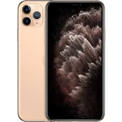 Image of Apple iPhone 11 Pro Max, 256GB, Gold (Renewed)