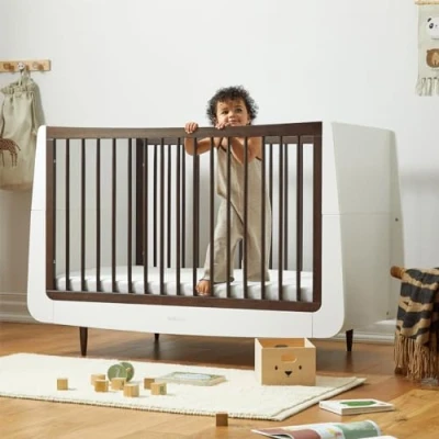 Image of SnuzKot Skandi Cot Bed, The Natural Edit Ebony