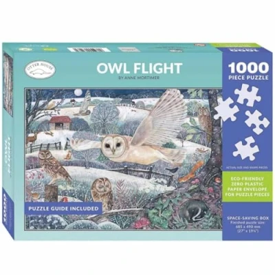 Image of Owl Flight 1000 Piece Jigsaw Puzzle