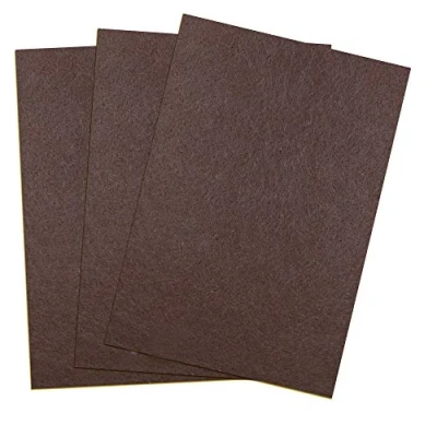 Image of 3 Pieces Self Adhesive Cut To Size Sticky Felt Pads For Furniture Feet 150mm x 200mm By Lifeswonderful®