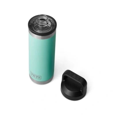 Image of YETI Rambler Bottle Chug, Vaccum Insulated Stainless Steel with Chug Cap, Seafoam, 18 oz (532 ml)