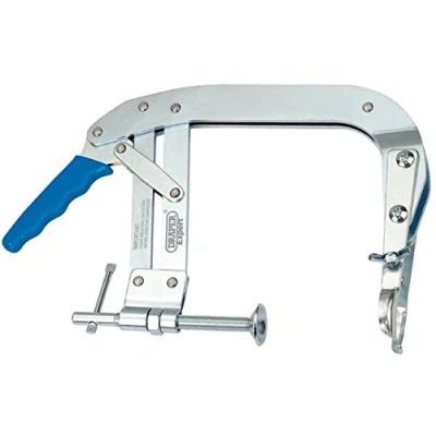 Image of Draper Expert 02342 Valve Spring Compressor 85mm max 150mm Capacity , Blue