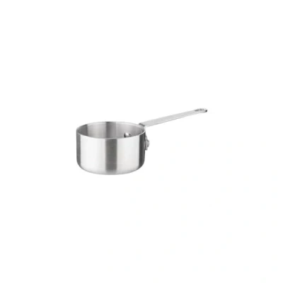 Image of Vogue Aluminium Saucepan 0.7Ltr 61X120mm Cookware Casserole Cool Grip Handle, Silver
