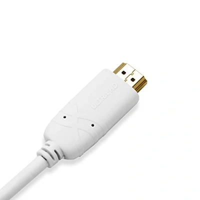 Image of Cablesson Mini DisplayPort 1.2 to HDMI 2.0 Male Cable 1m 4K Resolution Thunderbolt HDTV for Surface Pro 3 4 5, Apple iMac, MacBook Air Mac ThinkPad LCD TV