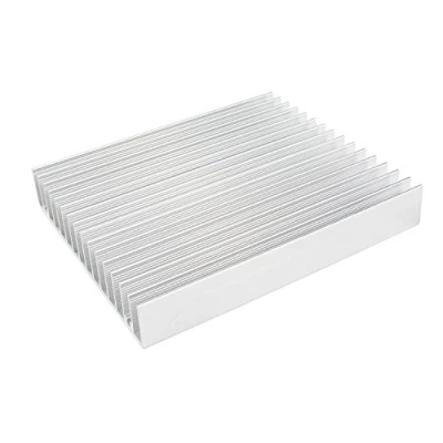 Image of Aluminum Heat Sink Heatsink Module Cooler Fin for High Power Transistor Semiconductor Devices with 16 Pieces fins 120mmx 100mm x 18mm (1 Piece)