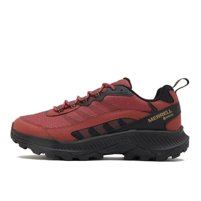 Image of Merrell Speed Strike 2 GORE TEX Hiking shoes, Men&#039;s, Size: 7, Red oxide Imitation leather/ textile