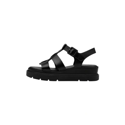 Image of Tamaris Women&#039;s 1 28724 44 Sandal, Black, 4 UK