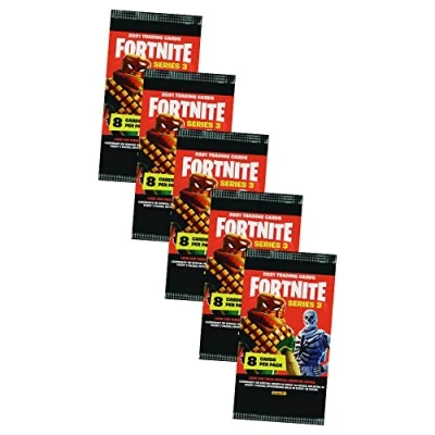 Image of Panini Fortnite Cards Series 3 Trading (5 Boosters)