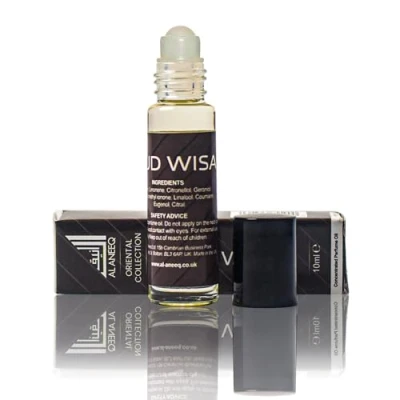 Image of Al Aneeq Oud Wisal Perfume Oil Bold, Sophisticated, and Timeless Fragrance for Men Travel Size Alcohol Free (10ml)
