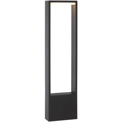 Image of Goa Modern Bollard Light Outdoor LED 1x6,5W 3000K IP54 Anthracite