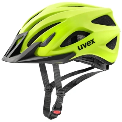 Image of uvex Viva 3 Lightweight All Round Bike Helmet for Men &amp; Women Individual Fit Washable Interior Neon Yellow Matt 56 62 cm
