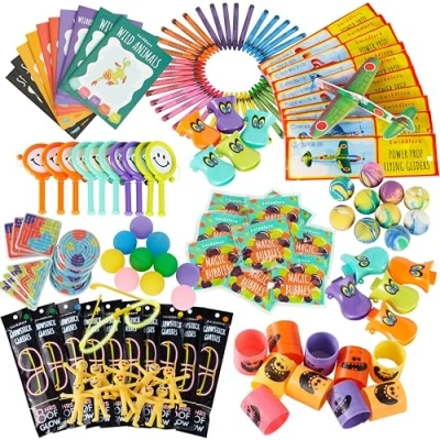 Image of THE TWIDDLERS 120 Premium Assorted Party Bag Fillers for Kids Unisex Goodie Loot Pinata Fillers, Favours Toys, Children Classroom Rewards, Bulk Birthday Game Prizes Boys &amp; Girls