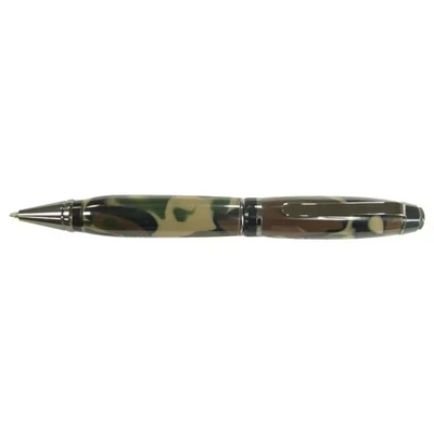 Image of CHARNWOOD Penturning PENCGM Cigar Pen Gun Metal &amp; Black kit