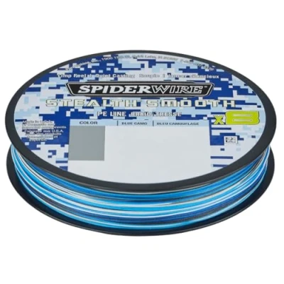 Image of Spiderwire Stealth Smooth 8 Blue Camo 0,29mm (300m) Braided fishing line