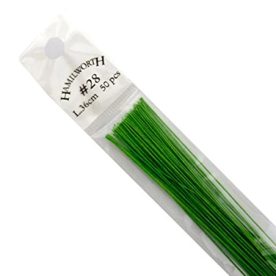 Image of Hamilworth 28g Gauge Light Nile Green Sugarcraft/Florist Wire