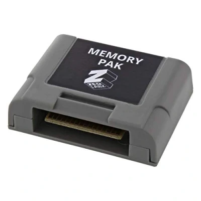 Image of Memory card for Nintendo 64 N64 controller pak 256KB (123 pages) ZedLabz