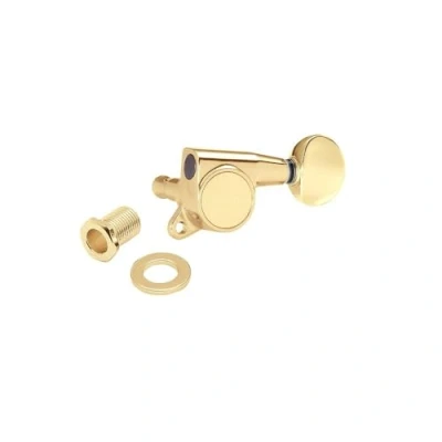 Image of Gotoh 381 Series 6 In Line with Rounded Mini Buttons Gold