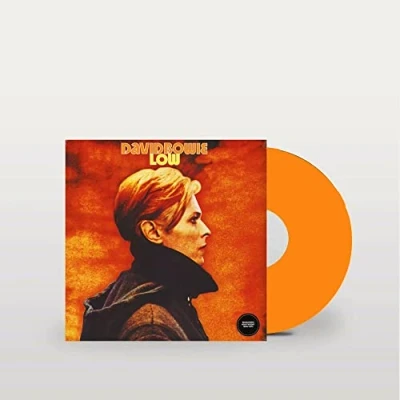 Image of David Bowie Low 45th Anniversary Orange vinyl Retail Store Exclusive Sealed 2022 UK LP