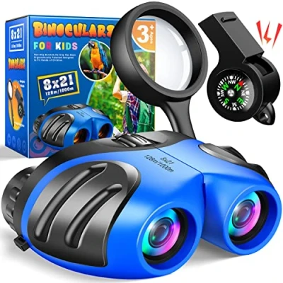 Image of Dislocati Kids Binoculars for Boys, Toys 3 10 Year Old Boys Outdoor Boy Age 5 6 7 8 Gifts 9 Girls 4 Birthday Christmas Xmas