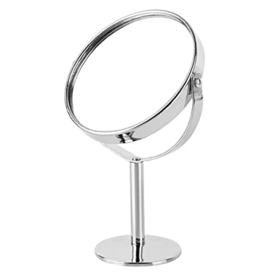Image of NIDONE Vanity Makeup Mirror Two Sided Swivel Magnification Standing Tabletop Cosmetic