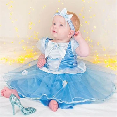 Image of Cinderella Fancy Dress Disney Princess Babies Girls Infants Costume