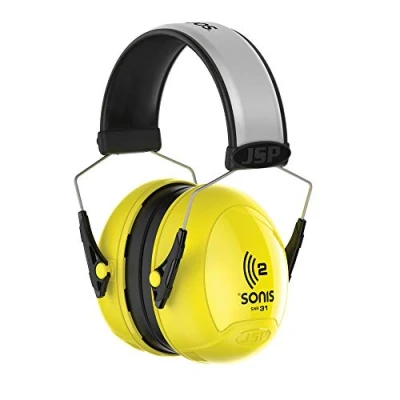 Image of JSP Sonis2 Extra Visibility Adjustable Ear Defenders 31dB SNR (AEB020 0B1 C00)