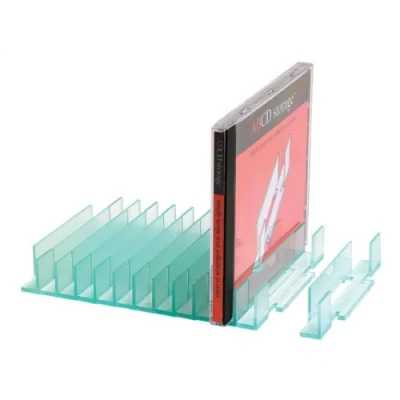 Image of CD Storage Rack alphabetical organiser (20 capacity)