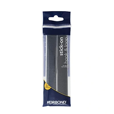 Image of Korbond Hook &amp; Loop Stick Black 50cm 110116