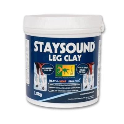 Image of Thoroughbred Remedies Unisex&#039;s TRM Staysound Poultice, Clear, 1.5 kg