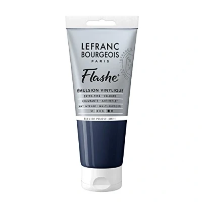 Image of Lefranc Bourgeois Acrylic Vinyl Emulsion, Prussian Blue, 1 stück (1er Pack)