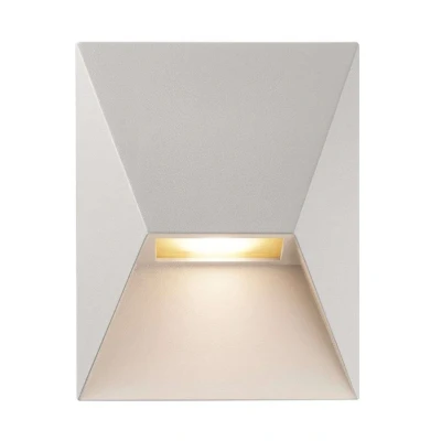 Image of Nordlux Pontio 15 Wall Light White Outdoor GU10 Homeware Lighting Décor 220 240V IP54 Class 1 (Earth Contact)