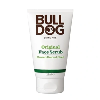 Image of BULLDOG SKINCARE Original Face Scrub For Men Exfoliating Almond Shell 125 ml