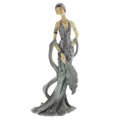 Image of Juliana Broadway Belles Art Deco Figurine Sculpture Midnight Shimmer June