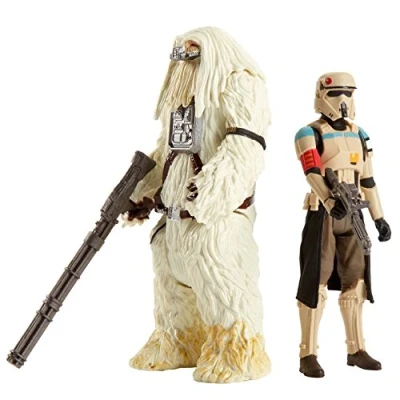 Image of Star Wars Rogue One Scarif Stormtrooper and Moroff Deluxe Pack Figure