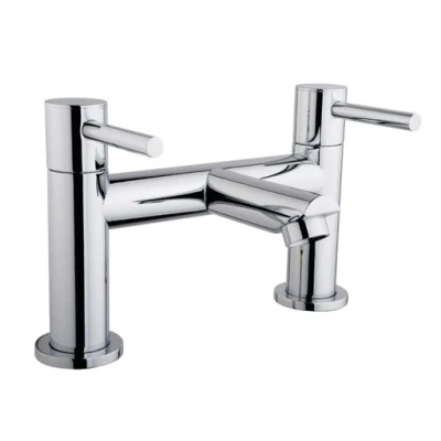 Image of Iflo Aura Deck Bath Filler Tap Brass 310805