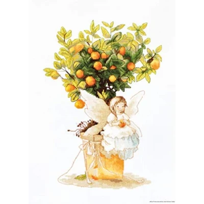 Image of Luca S Cross Stitch Kit, Cotton, Multicoloured, 20x29cm