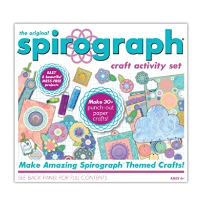 Image of Silverlit Spirograph Activity Set Craft Kit 8 Years