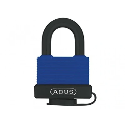 Image of ABUS 42686 27.5mm Stainless Steel Shackle Brass Padlock with 6401 Alike Keyed