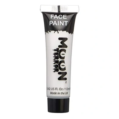 Image of Halloween Face Paint Body by Moon Terror Wicked White SFX Make up, Special Effects up 12ml