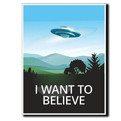 Image of 2 x Glossy Vinyl Stickers UFO Alien Files Area 51 iPad Laptop Decal #4057 (7.6cm Wide 10cm Tall)
