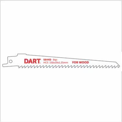 Image of DART S644D Wood Cutting Reciprocating Blade Pk 5