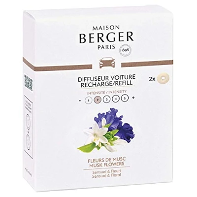 Image of MAISON BERGER Musk Flowers Car Diffuser Refills