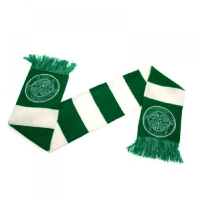 Image of Celtic FC Official Football Gift Bar Scarf A Great Christmas/Birthday Idea For Men And Boys