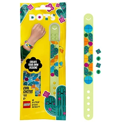 Image of LEGO 41922 DOTS Cool Cactus Bracelet