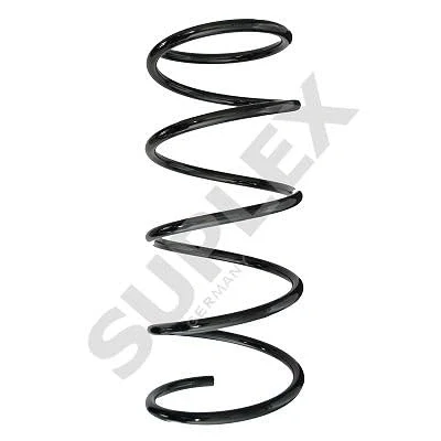 Image of 30883423 Coil spring SUPLEX 38117 Front Axle with constant wire diameter brown, grey VOLVO: S40 I, V40 Estate