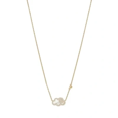 Image of Emporio Armani women&#039;s necklace pendant metal gold colored, EGS3060710