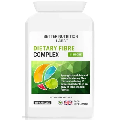 Image of Dietary Fibre Complex All Natural Soluble &amp; insoluble Supplement by Better Nutrition Labs
